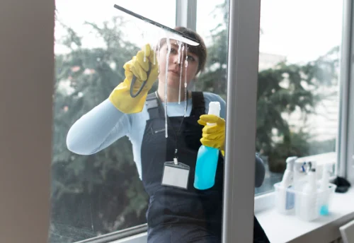 Nettoyage de vitres intérieures et extérieures à Auffreville-Brasseuil